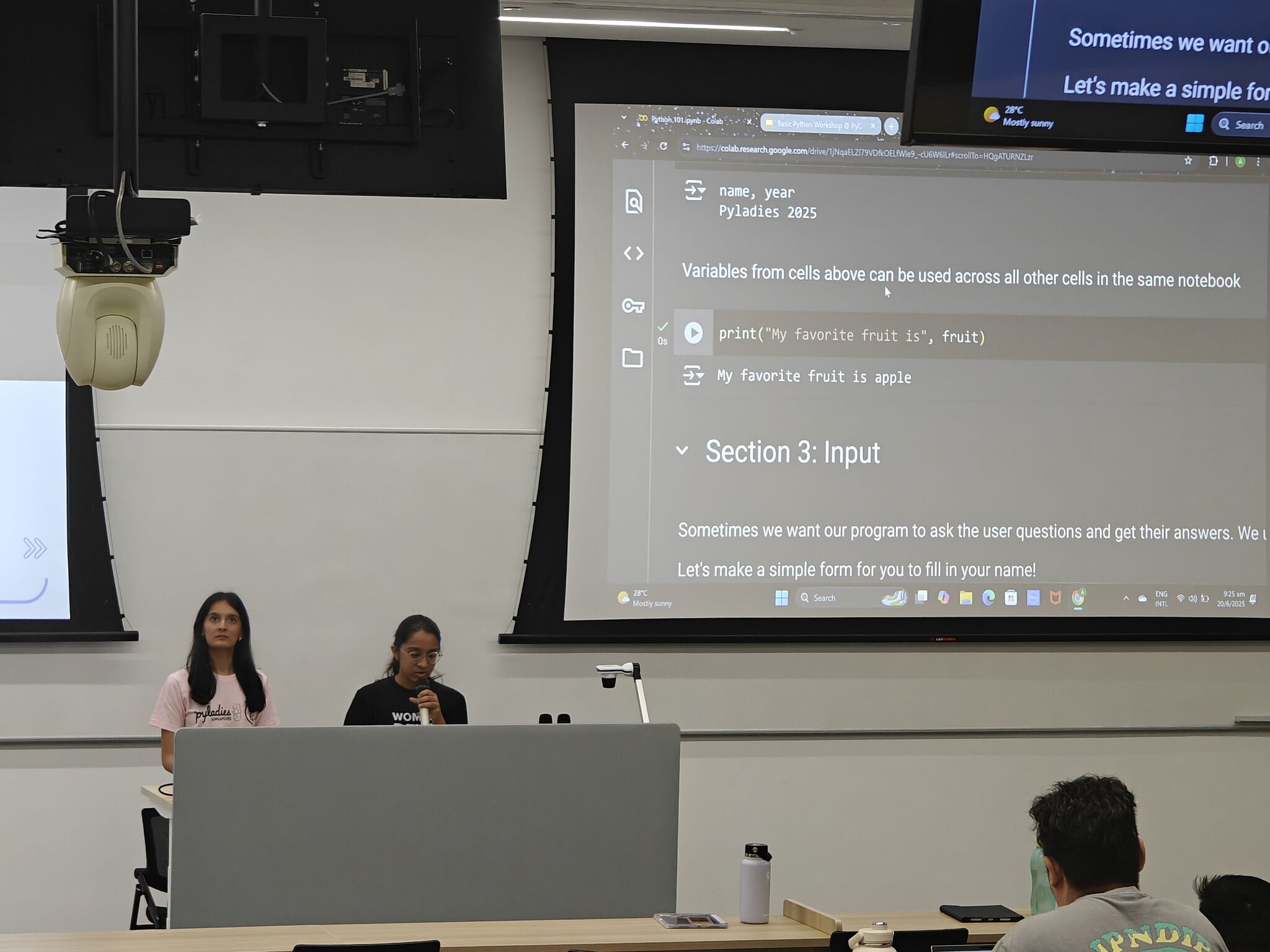 Python 101 & 102 at PyConSG 2025